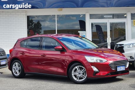 Red 2019 Ford Focus Hatchback Trend