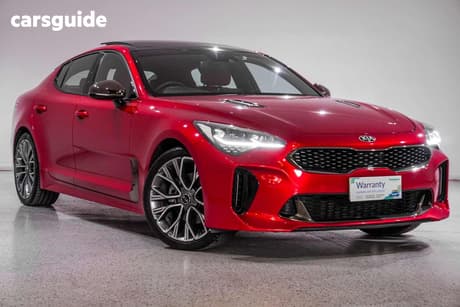 Red 2019 Kia Stinger Sedan Gt-Line (Red Leather)