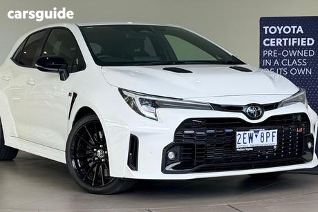 White 2023 Toyota GR Corolla Hatchback Gts