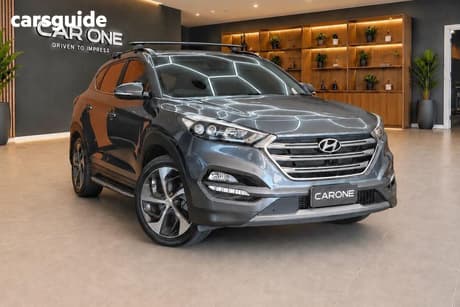 Grey 2017 Hyundai Tucson Wagon Highlander (Awd)
