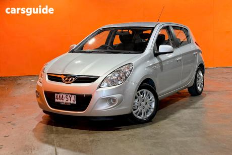 Silver 2011 Hyundai I20 Hatchback Active