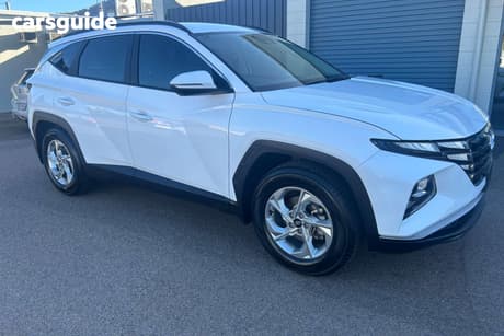 White 2023 Hyundai Tucson Wagon (Fwd)