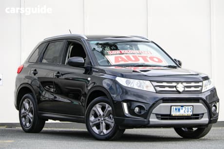 Black 2018 Suzuki Vitara Wagon Rt-S