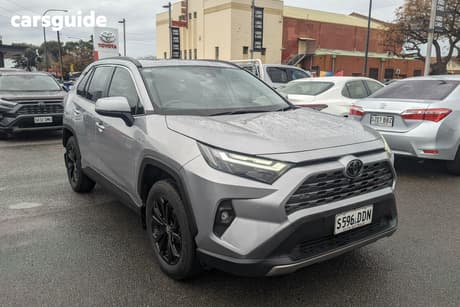 Silver 2024 Toyota RAV4 Wagon Cruiser (2Wd) Hybrid