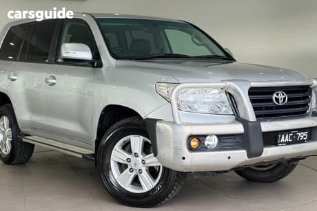 Silver 2013 Toyota Landcruiser Wagon Altitude Se