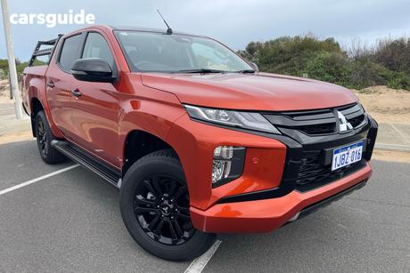 Orange 2023 Mitsubishi Triton Double Cab Pick Up Gsr (4X4)