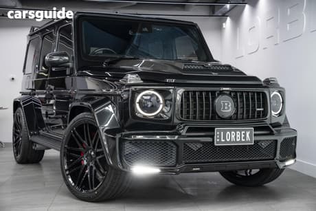 Black 2020 Mercedes-Benz G63 SUV BRABUS