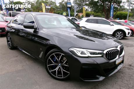 Grey 2023 BMW 530D Sedan M Sport Lci