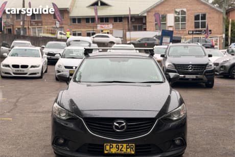 Grey 2013 Mazda 6 Sedan Gt