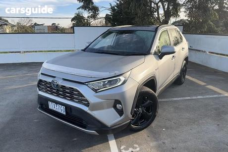 Silver 2021 Toyota RAV4 Wagon Cruiser (Awd) Hybrid
