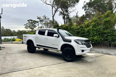 White 2016 Holden Colorado Crew Cab Chassis Ls (4X4)