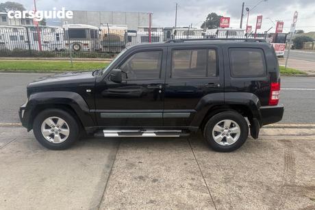 Black 2010 Jeep Cherokee Wagon Sport (4X4)