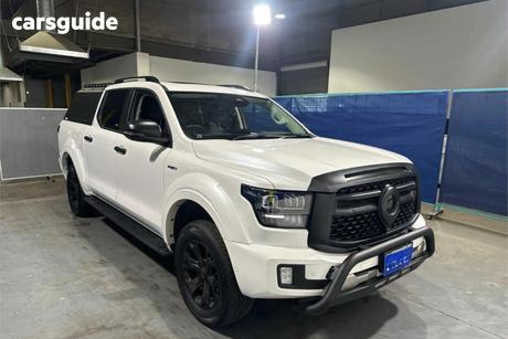 White 2025 GWM Cannon Alpha Dual Cab Utility Ultra Phev (4X4)