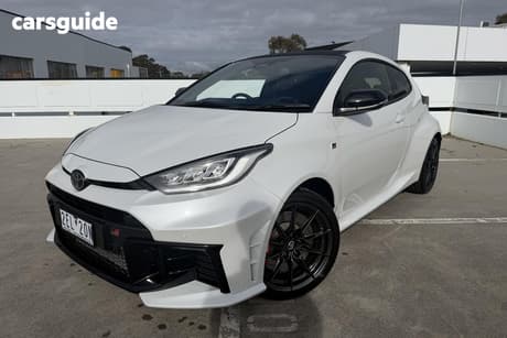 White 2025 Toyota GR Yaris Hatchback Gts
