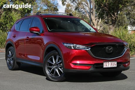 Red 2017 Mazda CX-5 Wagon Akera (4X4)