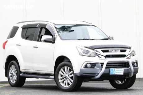 White 2017 Isuzu MU-X Wagon Ls-T (4X4)