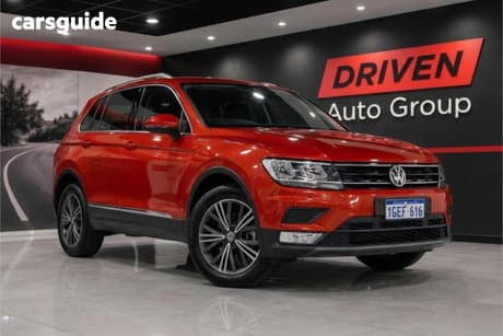 Orange 2016 Volkswagen Tiguan Wagon 132 Tsi Comfortline