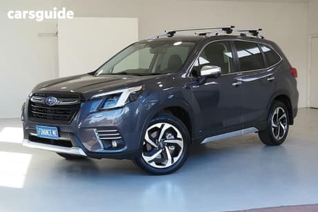 Grey 2023 Subaru Forester Wagon Hybrid S (Awd)