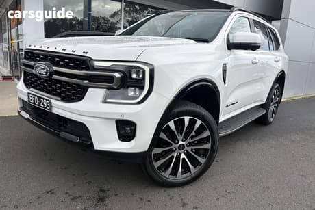 White 2026 Ford Everest Wagon Platinum (4Wd)