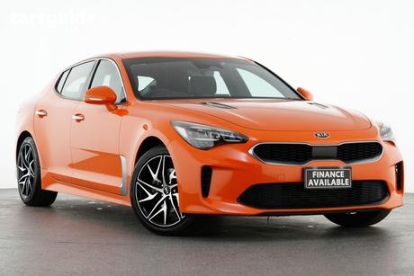 Orange 2020 Kia Stinger Sedan 200S