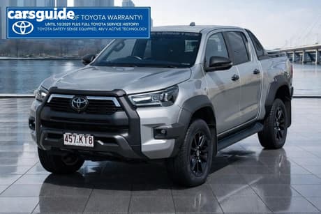 Silver 2024 Toyota Hilux Double Cab Pick Up Rogue 48V (4X4)