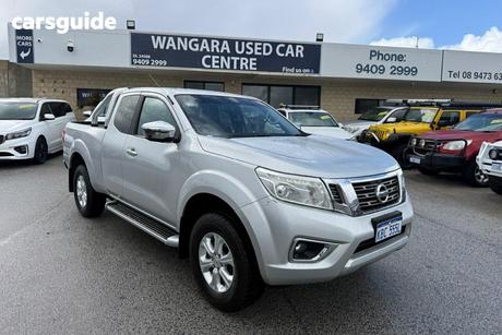Silver 2015 Nissan Navara King Cab Utility St (4X4)