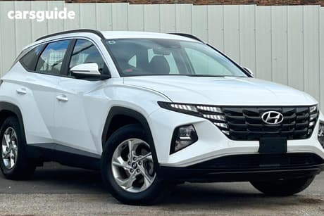 White 2023 Hyundai Tucson Wagon (Fwd)