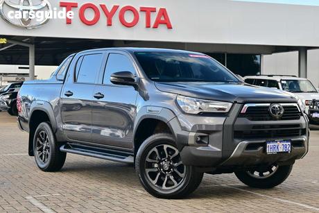 Grey 2022 Toyota Hilux Double Cab Pick Up Rogue (4X4)
