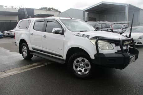 White 2013 Holden Colorado Crew Cab Pickup Ltz (4X4)
