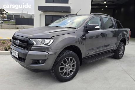 Grey 2017 Ford Ranger Super Cab Utility Xlt 3.2 (4X4)