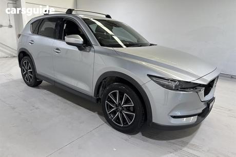 Silver 2018 Mazda CX-5 Wagon Akera (4X4) (5Yr)