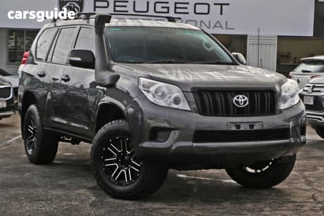 Grey 2010 Toyota Landcruiser Prado Wagon Gx (4X4)