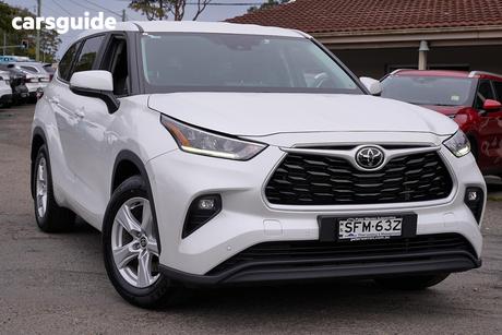White 2023 Toyota Kluger Wagon Gx 2Wd