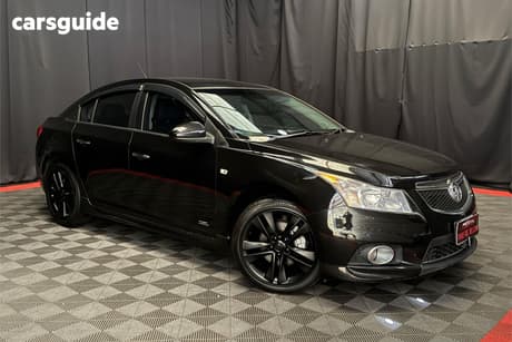 Black 2014 Holden Cruze Sedan Sri Z-Series
