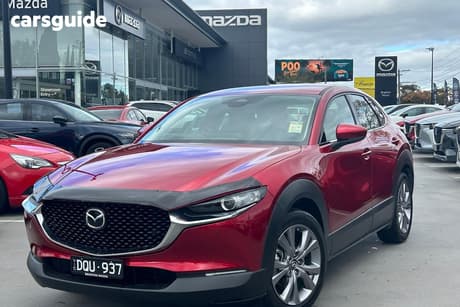 Red 2025 Mazda CX-30 Wagon G25 Touring (Fwd)