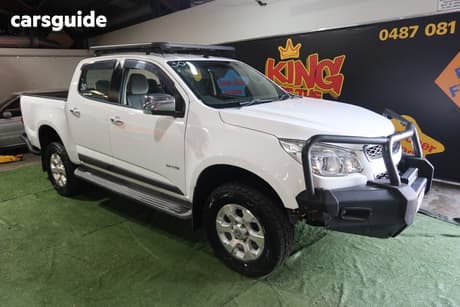 White 2012 Holden Colorado Crew Cab Pickup Ltz (4X4)