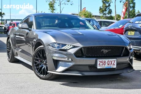 Grey 2017 Ford Mustang Coupe Fastback Gt 5.0 V8