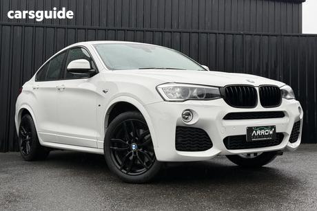 White 2016 BMW X4 Coupe Xdrive 20D