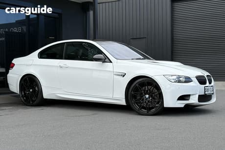White 2009 BMW M3 Coupe