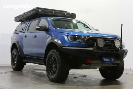 Blue 2020 Ford Ranger Double Cab Pick Up Raptor 2.0 (4X4)