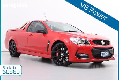 Red 2017 Holden UTE Utility Ss-V Redline