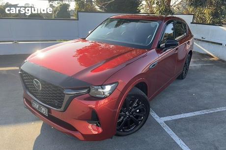 Red 2024 Mazda CX-60 Wagon G40E Gt Hybrid