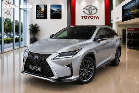 Silver 2019 Lexus RX300 Wagon F Sport