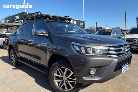 Grey 2018 Toyota Hilux Dual Cab Utility Sr5 (4X4)