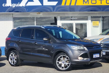 Black 2014 Ford Kuga Wagon Titanium (Awd)