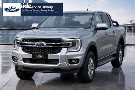 Silver 2023 Ford Ranger Super Cab Utility Xlt 2.0 (4X4)