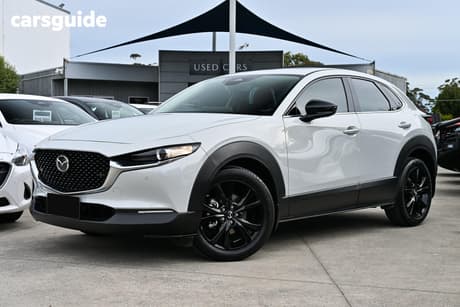White 2023 Mazda CX-30 Wagon G25 Gt Sp (Fwd)