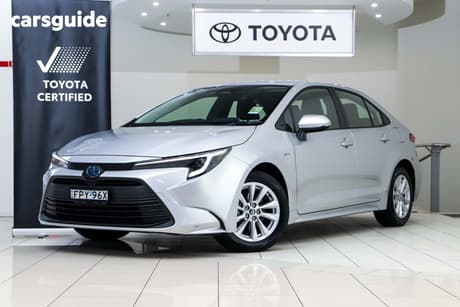 Silver 2025 Toyota Corolla Hatchback Ascent Sport Hybrid