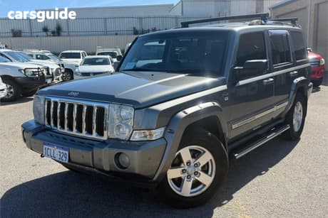 Grey 2007 Jeep Commander Wagon Limited