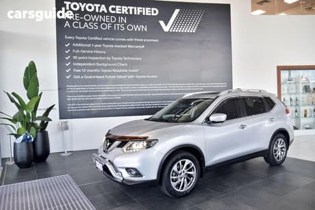 Silver 2014 Nissan X-Trail Wagon Ti (4X4)